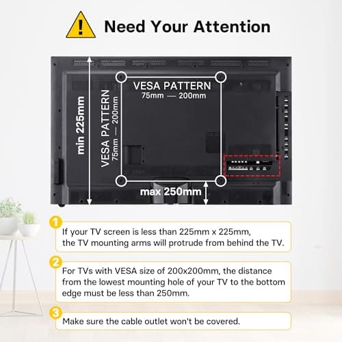 Thumbnail 6 de BONTEC Soporte TV Pie para Pantallas de 23-42 Pulgadas LCD/LED/OLED Plasma y Curva, Soporte Pie TV Mesa Universal con Rotación y Altura Ajustable, hasta 45kg, Máx. VESA 200x200mm
