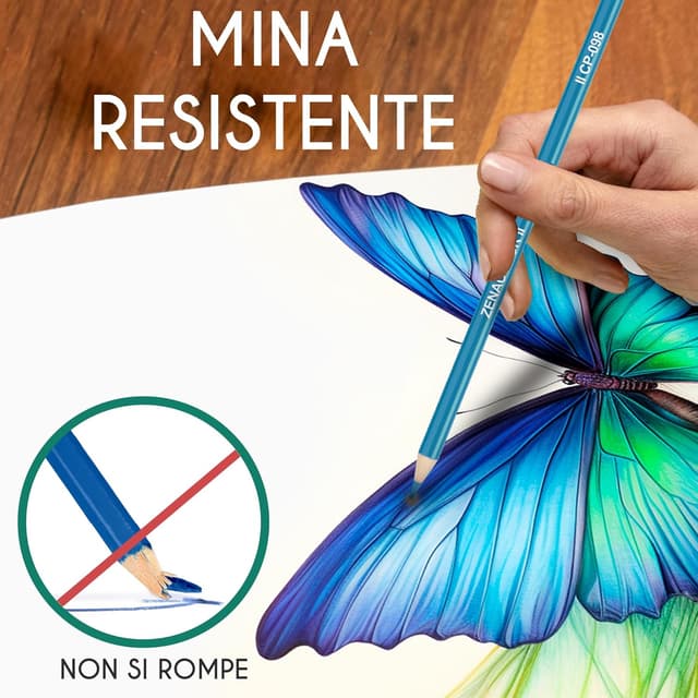 Detalle de Zenacolor Zenacolor 72 matite colorate