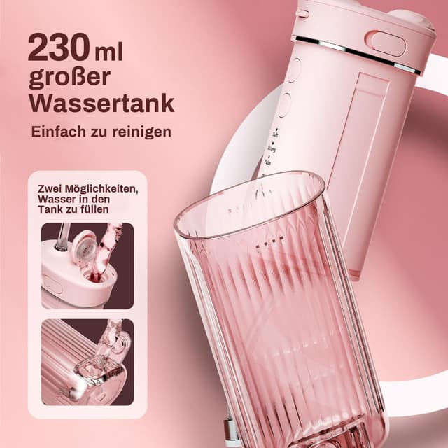 Thumbnail 3 de JTF Idropulsore Dentale Mini portatile 230 ml, 4 modalità