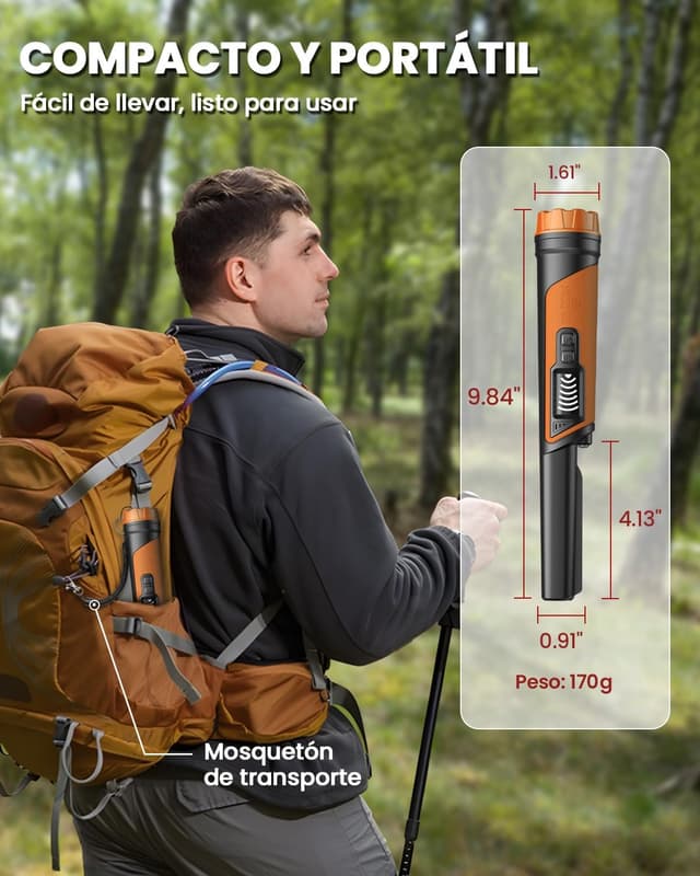 Thumbnail 6 de DR.ÖTEK Pinpointer IP68 con LCD 8 cm