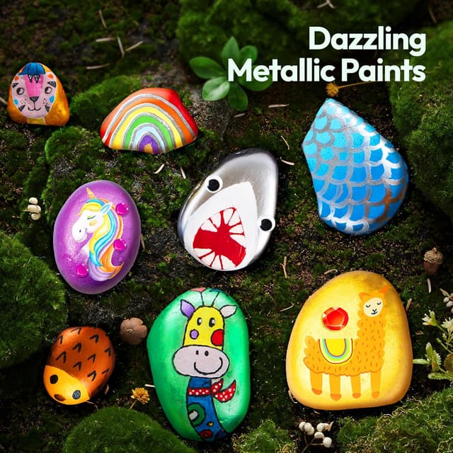 Thumbnail 1 de JOYIN Rock Painting Kit Kids DIY set 🎨