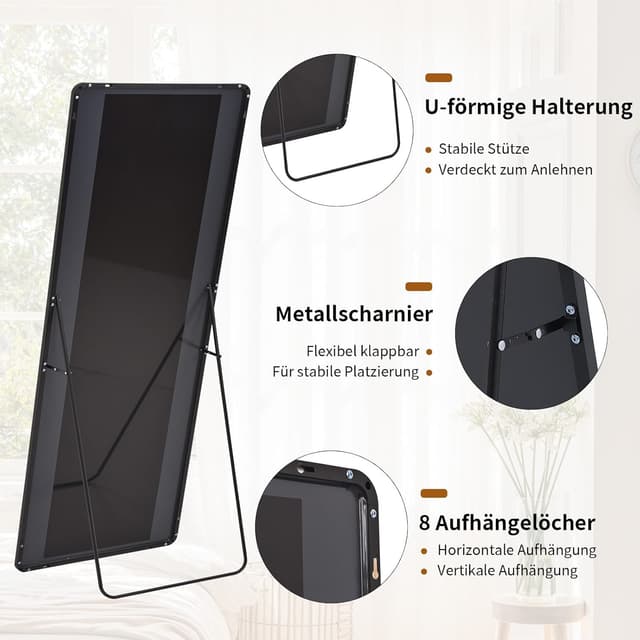 Thumbnail 5 de Koonmi Standspiegel 40x150 cm Ganzkörperspiegel