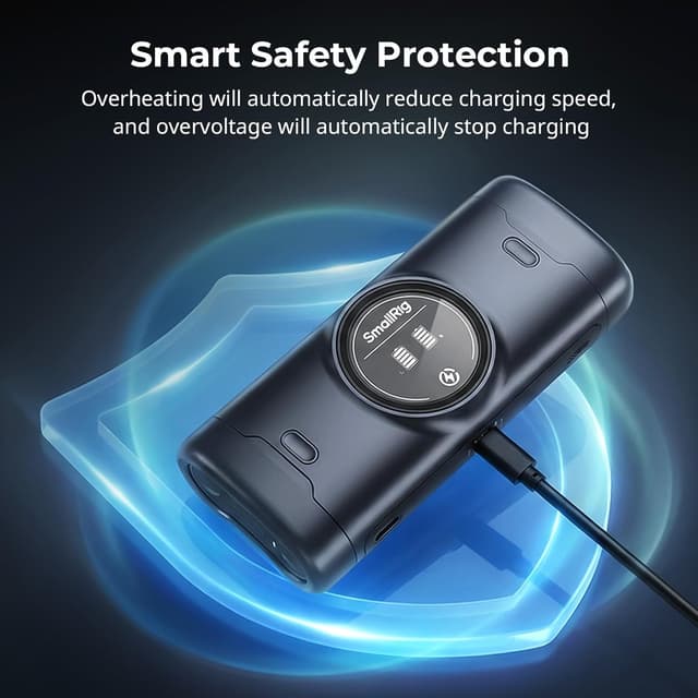 Thumbnail 6 de SMALLRIG Kamera-Akku-Kit für Sony NP-FZ100 (2× 2520 mAh) mit Dual-Ladecase – Hocheffizientes Laden