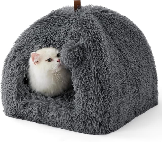 Detalle de Bedsure Cat Cave Bed Igloo 40x40x40cm