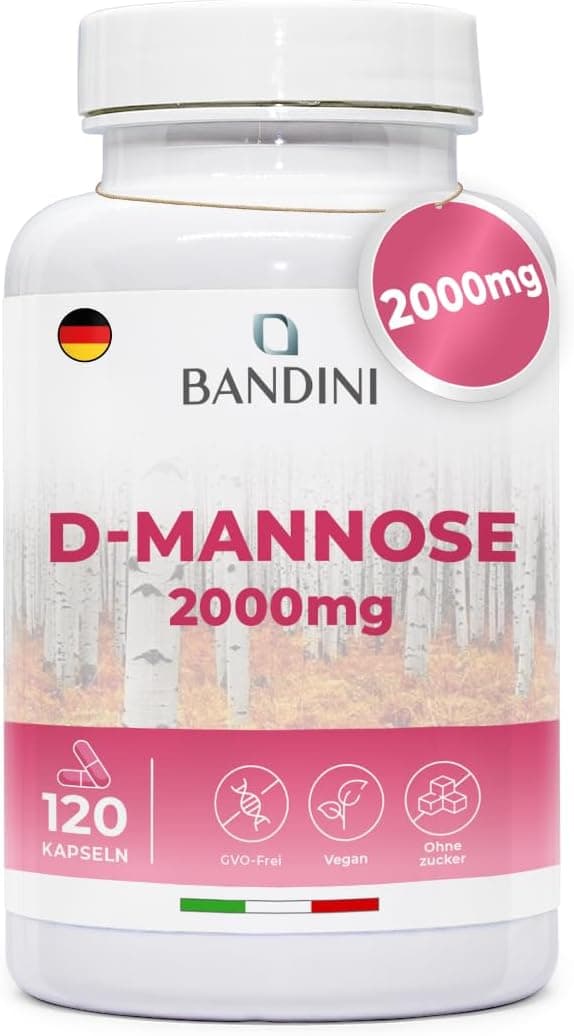 Detalle de Bandini D‑Mannose 2000 mg Kapseln