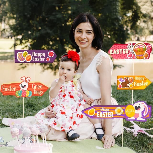 Detalle de Easter Hunting Arrows Kit 9 pack