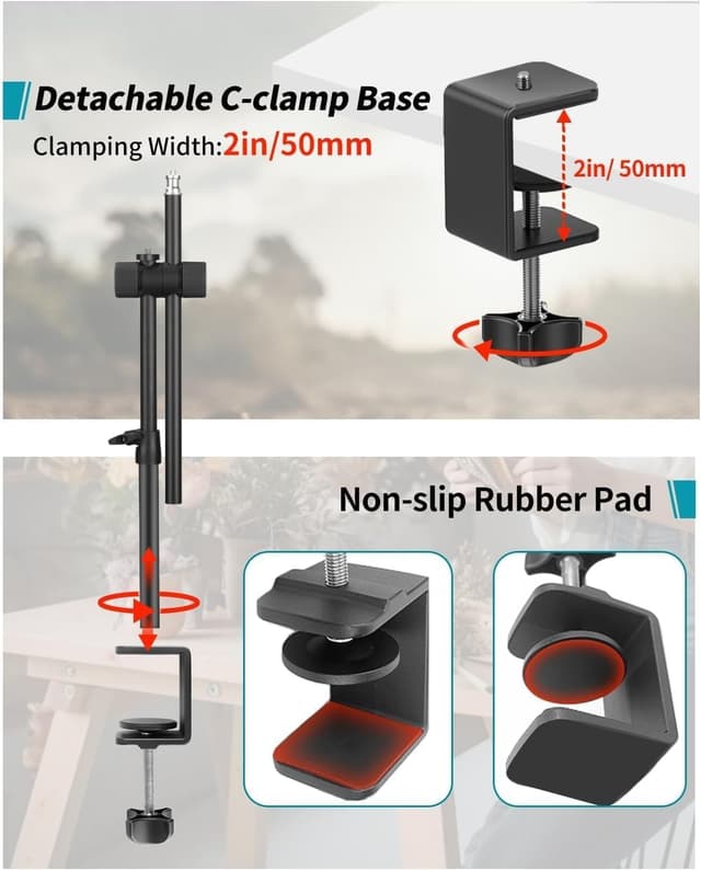 Thumbnail 6 de JEBUTU OS01 adjustable desk mount 55cm