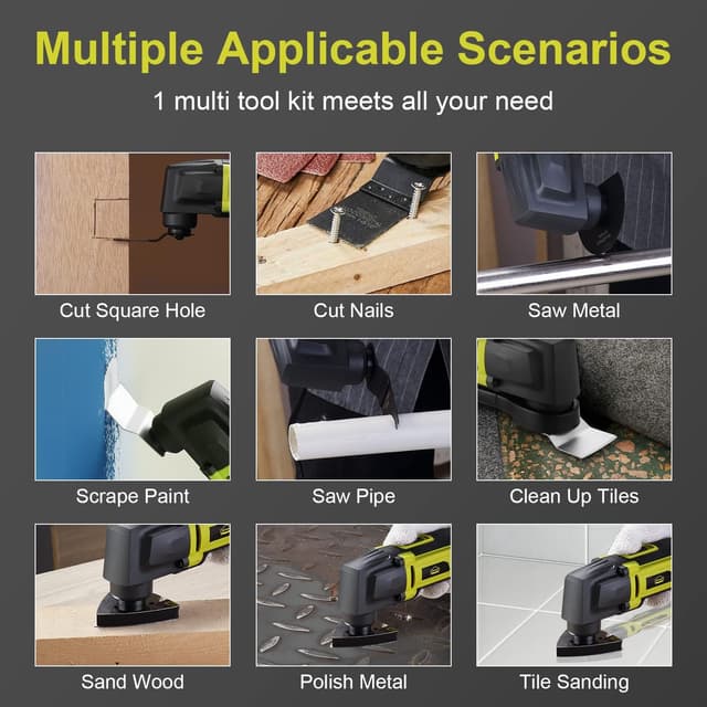 Thumbnail 4 de DEWINNER Oscillating Multi-Tool 300W