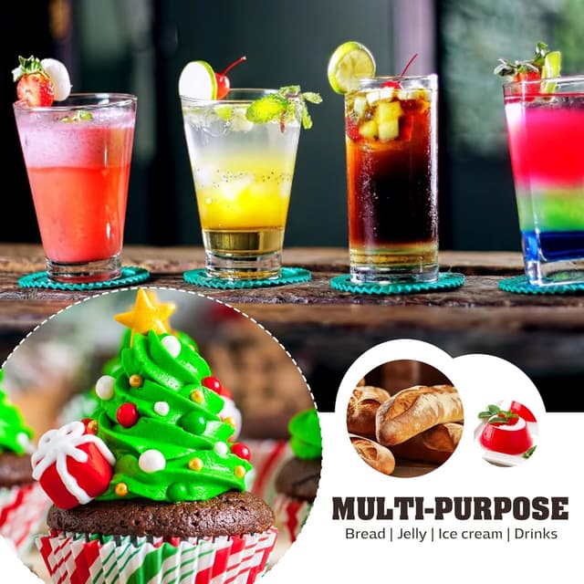 Detalle de Gummi Arabicum Pulver (100 g) aus reinem arabischen Gummi – Verdickungsmittel für Backen, Desserts & DIY