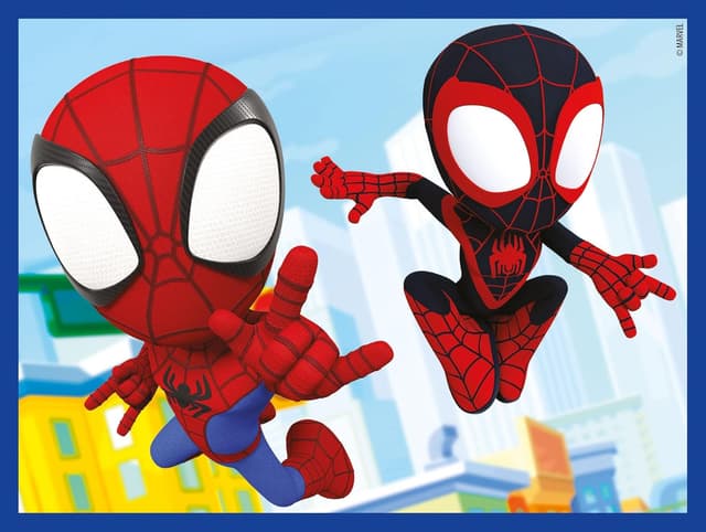 Thumbnail 6 de Clementoni Marvel Spidey and His Amazing Friends 12 Würfel Puzzle 41198 – Geschicklichkeitsspiel ab 3 Jahren