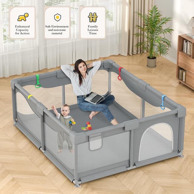 Thumbnail 1 de Box Bambini 150 x 180 x 68 cm Versione potenziata 2025