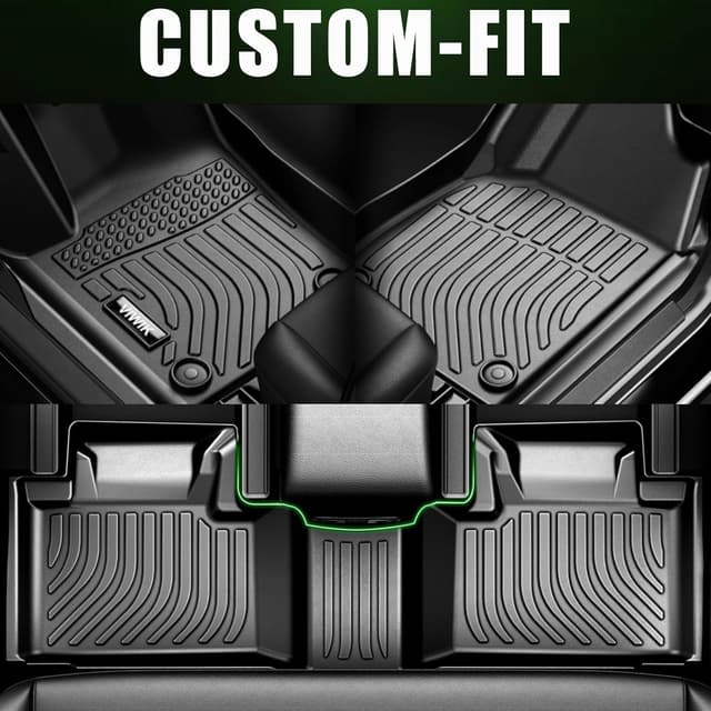 Thumbnail 6 de VIWIK All-Weather TPE Floor Mats for 2014-2019 Toyota Highlander (8-Seat) — Full Set