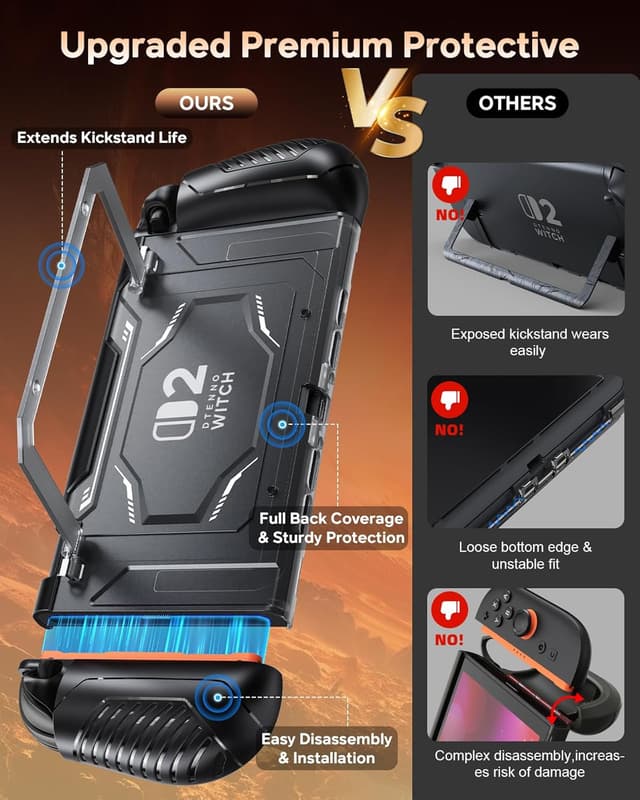 Thumbnail 6 de FYOUNG Dockable Hülle Switch 2 2025