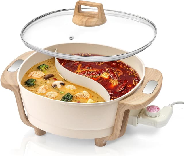Imagen de Electric Hot Pot 6L Dual-Flavor 🍲 en OfertitasTOP