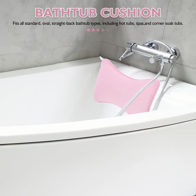 Detalle 2 de Milisten Bathtub Pillow 12x8 inch