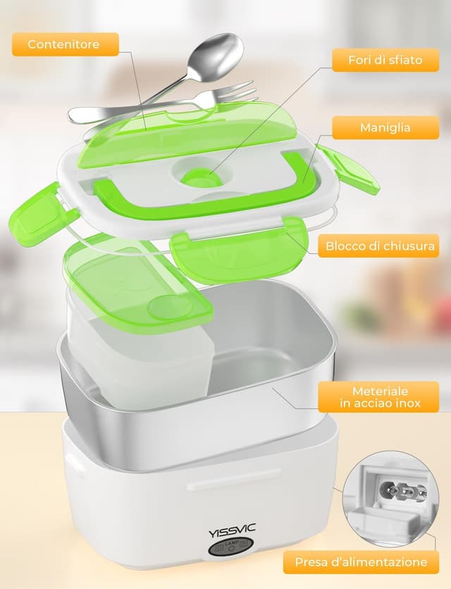 Thumbnail 4 de YISSVIC Scaldavivande Elettrico Portatile 1,5L