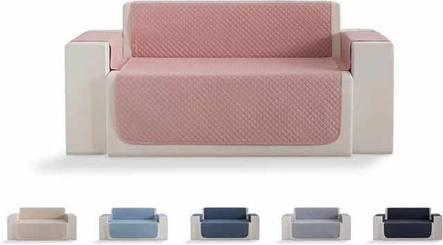 Detalle de Todocama Funda Sofá 2 Plazas Acolchada Rombos