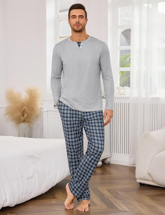 Thumbnail 3 de Demegimi Pijama Invierno Manga Larga Hombre