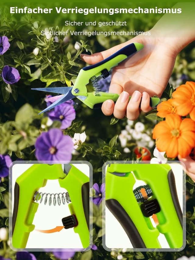 Detalle 2 de Linkgood Klein Gartenschere 16,5 cm