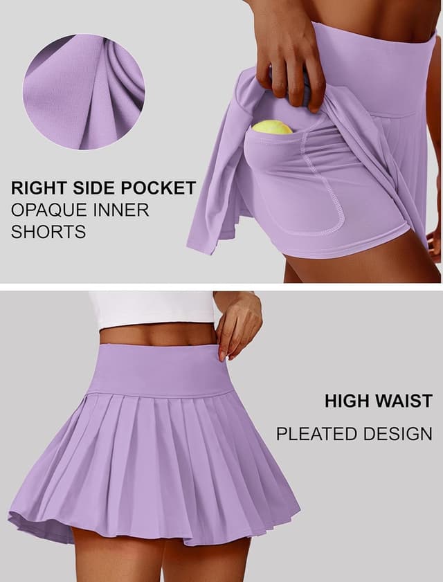 Detalle 2 de PINSPARK jupe de tennis plissée