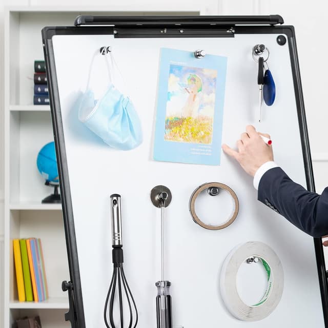 Thumbnail 5 de FINDMAG Black Fridge Magnets 24 Pack