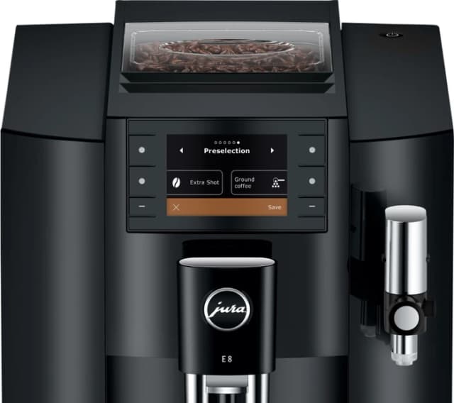 Thumbnail 11 de Jura E8 Piano Black Kaffeespezialitäten auf Knopfdruck