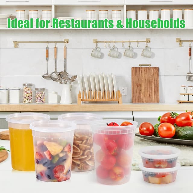 Thumbnail 6 de VINATO Contenitori Ermetici 48 pezzi 950ml