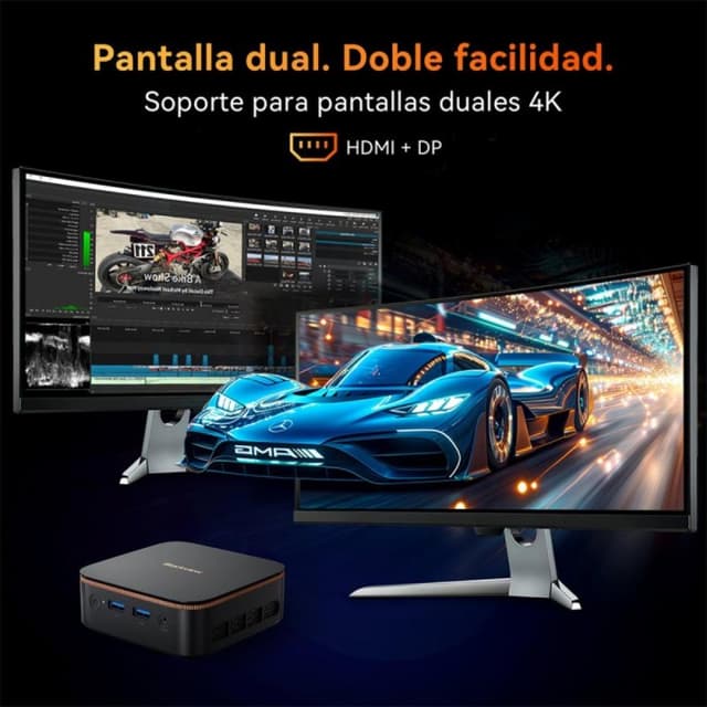 Detalle de Blackview MP20 mini PC con Intel N150