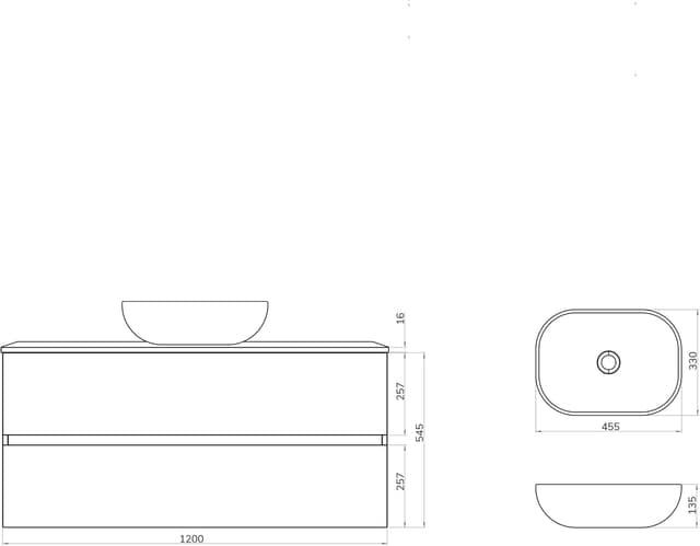 Thumbnail 6 de Baikal Conjunto de Mueble de baño Duo 120 cm
