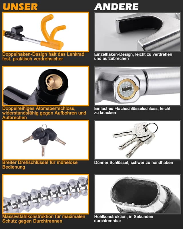 Thumbnail 3 de Tevlaphee Lenkradkralle 41,5 cm