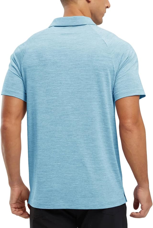 Thumbnail 6 de Rdruko Men’s Short-Sleeve Quick-Dry Polo Shirt with Pocket