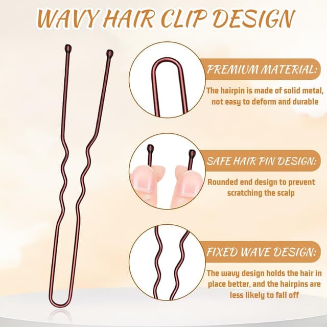 Thumbnail 2 de Aucuu Forcine per Capelli 300 pezzi