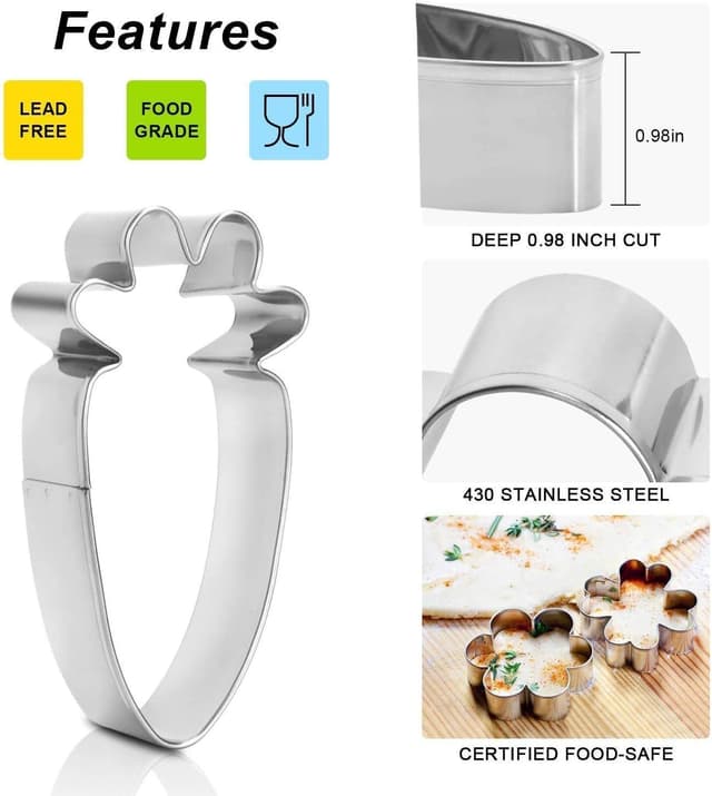 Detalle 2 de Ausstechförmchen Ostern 11-teilig Hase