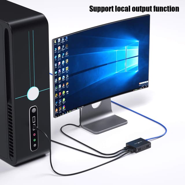 Thumbnail 3 de PWAYTEK HDMI KVM USB Extender 45m