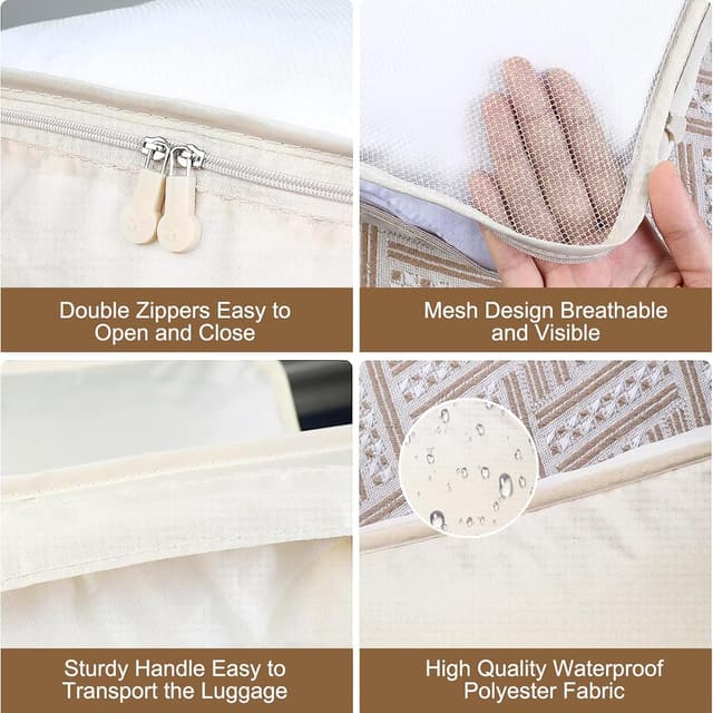 Thumbnail 3 de Romon Organizer Valigia Viaggio 7 pezzi