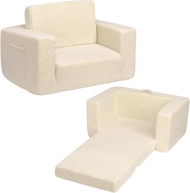 Detalle 2 de BEJOY Kindersofa 2-in-1 Schlafsofa 2-in-1