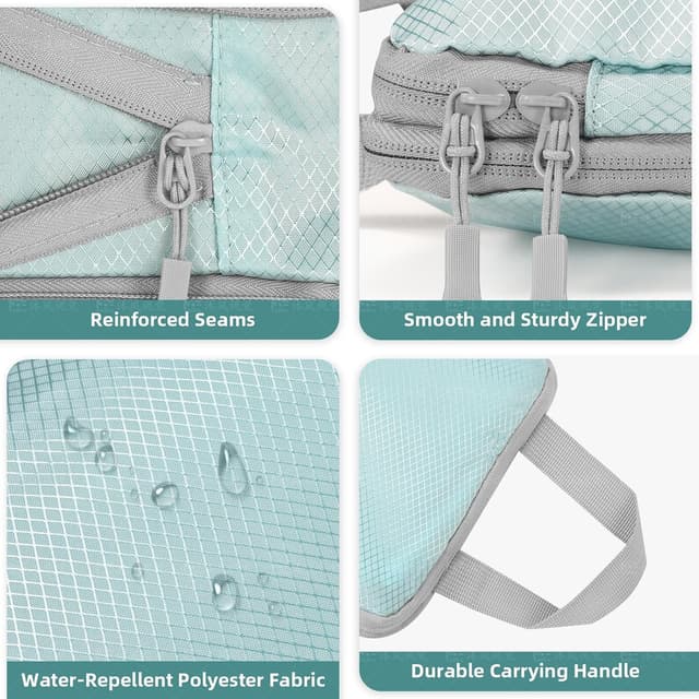 Detalle de Compression packing cubes set 7 pieces Blue