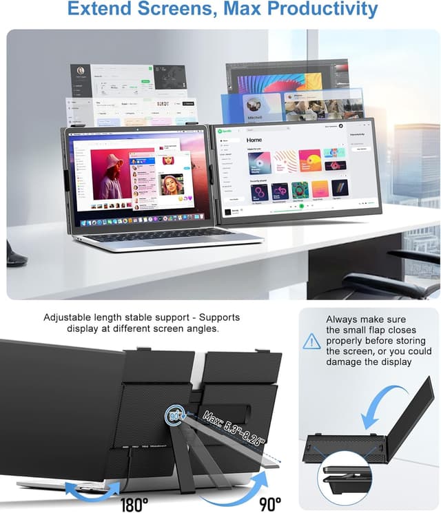 Thumbnail 6 de Zerfis 14" FHD Screen Extender ⚙