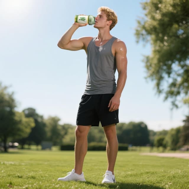 Detalle de Guoxintech Protein Shaker Bottle 500ml with Mixing Ball (Leakproof Flip-On Lid) – Black