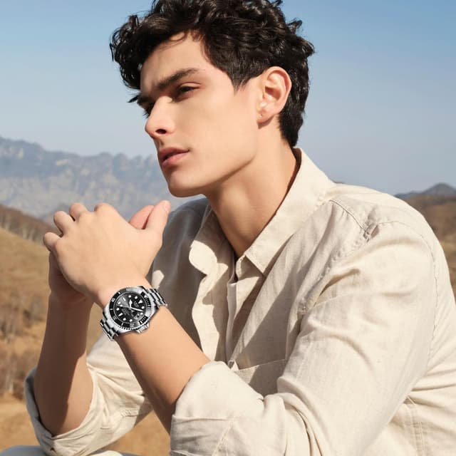 Detalle 2 de LIGE Analoge Herrenuhr 30M