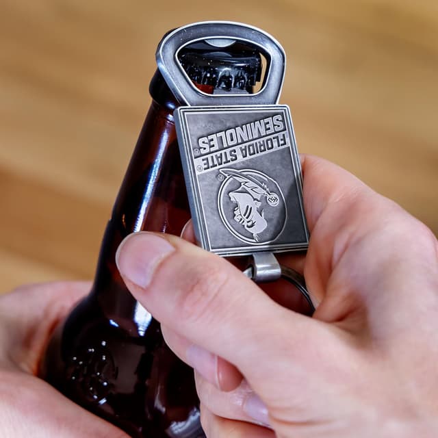 Detalle de Rico Industries NCAA Pewter Style Bottle Opener Keychain