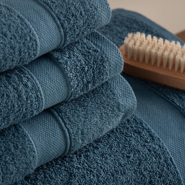 Detalle 2 de Todocama Lot 8 Serviettes Bain coton