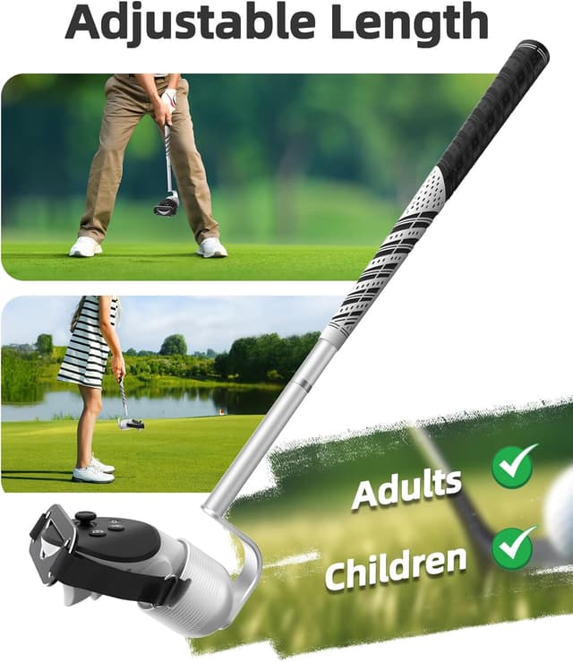 Thumbnail 4 de BRICOK VR Golf Club Attachment 90° for Quest 3