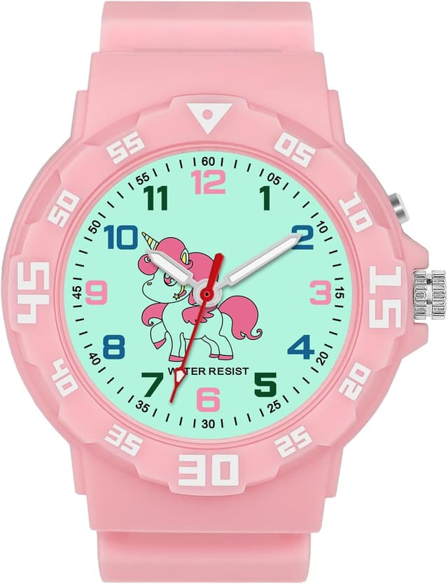 Detalle de TENOCK Reloj infantil con luz nocturna 30 m