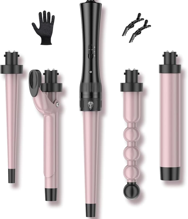 Detalle de 5-in-1 Hair Curling Wand 10–32mm with LCD