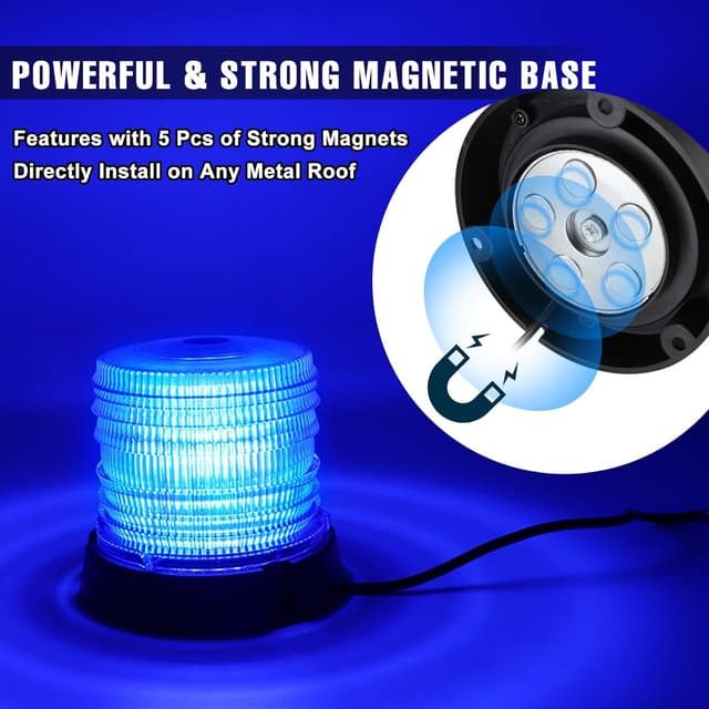 Thumbnail 4 de I LITTON Blue Strobe Light for Vehicles