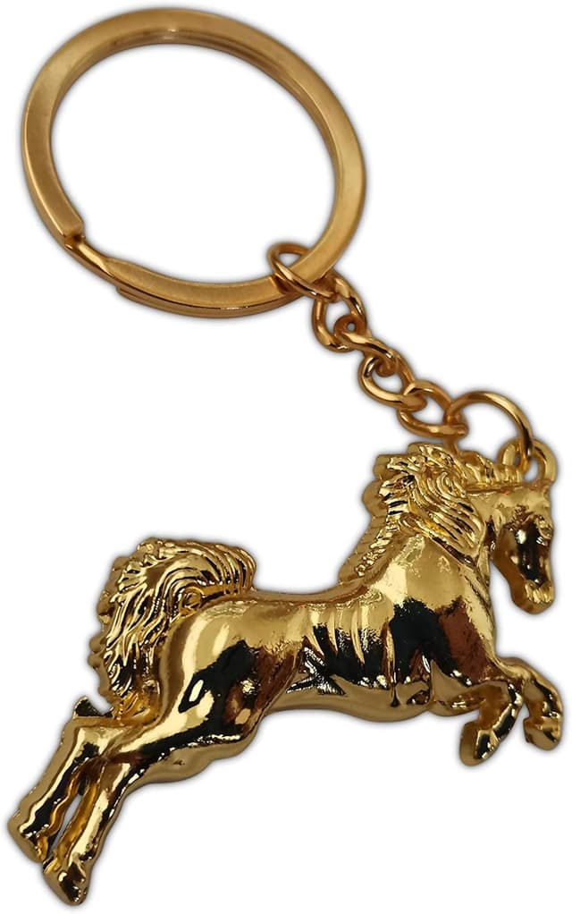 Detalle 1 de Eillwin Perfect Horse Gold Keychain 🗝
