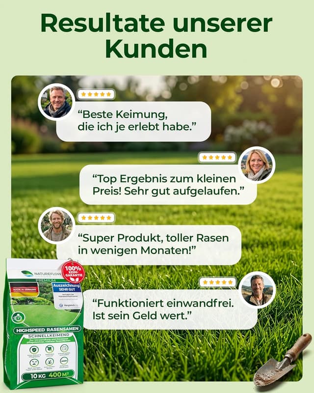 Thumbnail 3 de Rasensamen Schnellkeimend Frühjahr 10kg für 400 m²