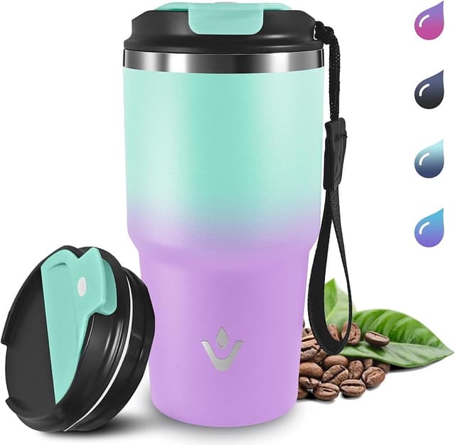 Imagen de Grsta 600ml Taza térmica de acero inoxidable (8 h frío) en OfertitasTOP