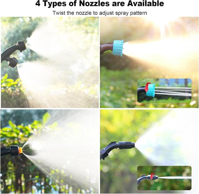 Detalle de SYLSTAR Battery Sprayer 8L, electric weeds